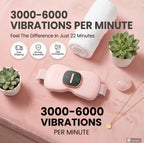 Portable Cordless Heating Pad – Instant Menstrual Cramps Relief with Soothing Heat Therapy