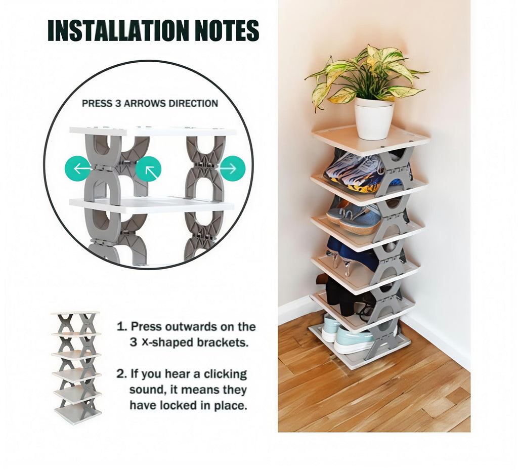 Multipurpose Footwear Shoe Rack Stand – Organize Your Home in Style