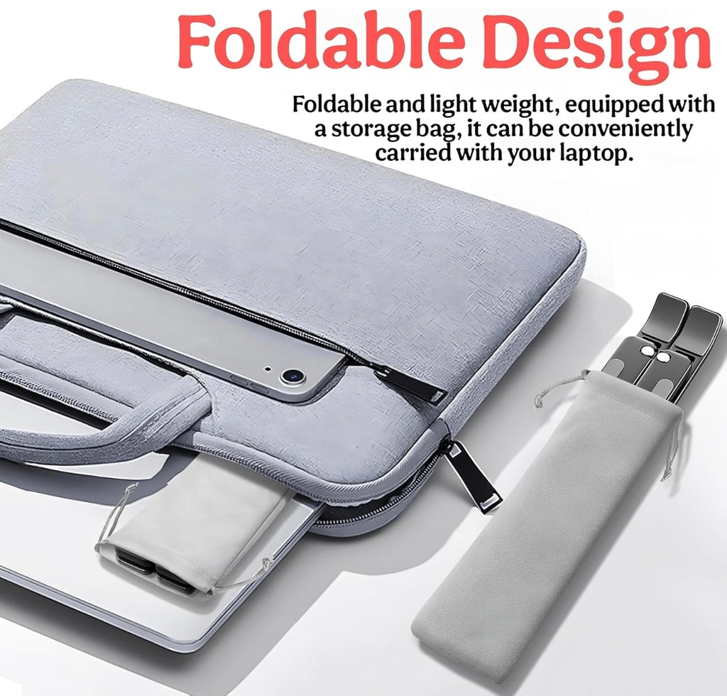 Foldable Adjustable Laptop & Tablet Stand – Work Comfortably Anywhere