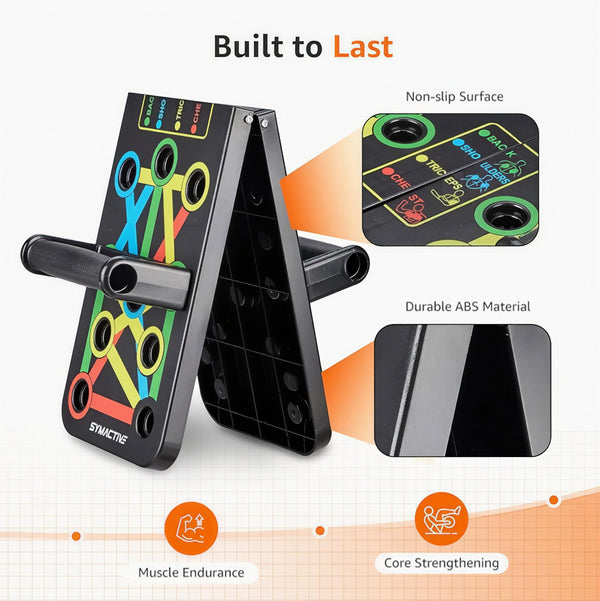 Foldable Push-Up Board perfect for Home Gym