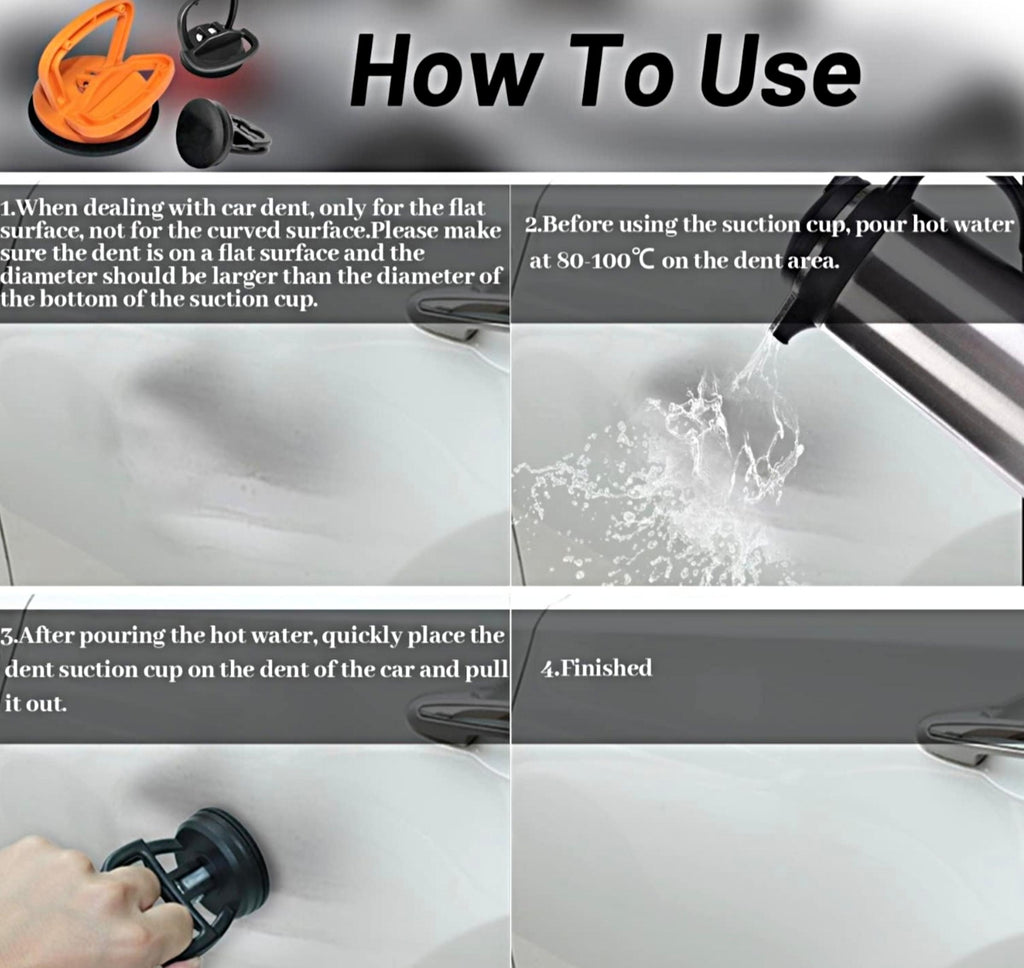 Portable Car Dent Puller Suction Cup