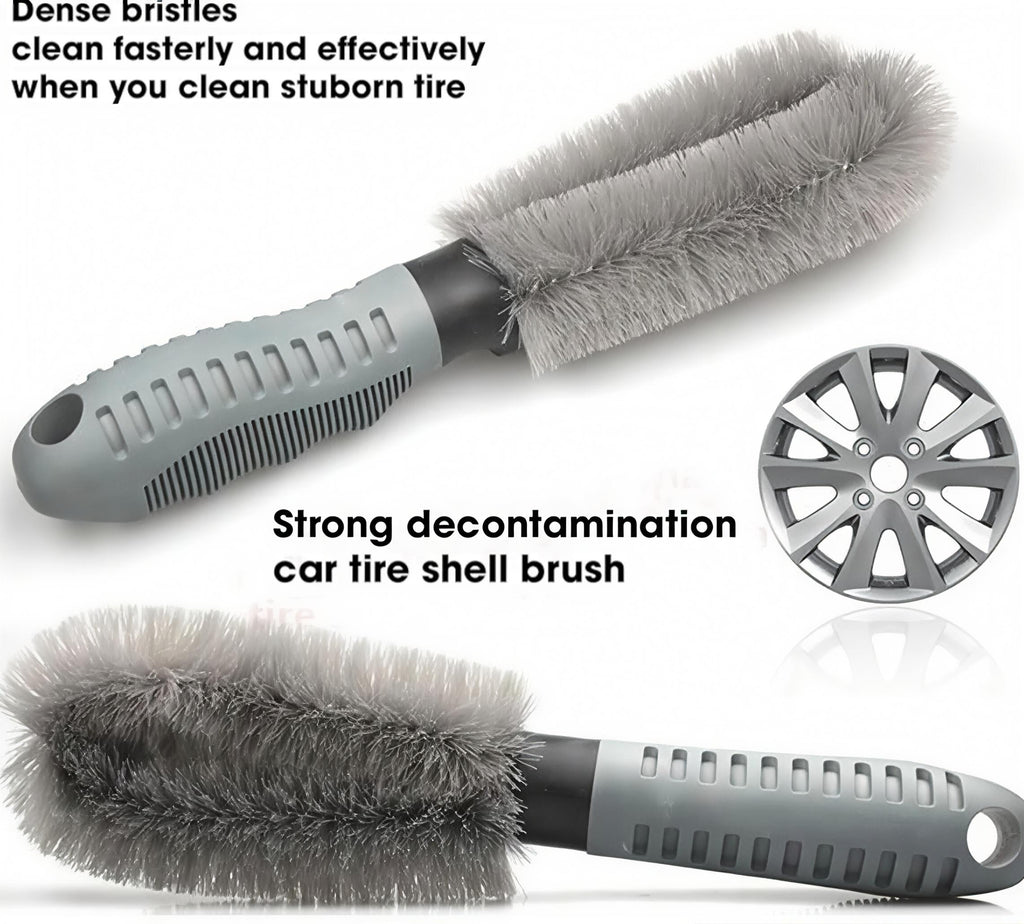 Car Tire Cleaning Brush | Heavy-Duty Wheel & Tire Scrubber