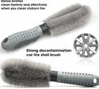 Car Tire Cleaning Brush | Heavy-Duty Wheel & Tire Scrubber