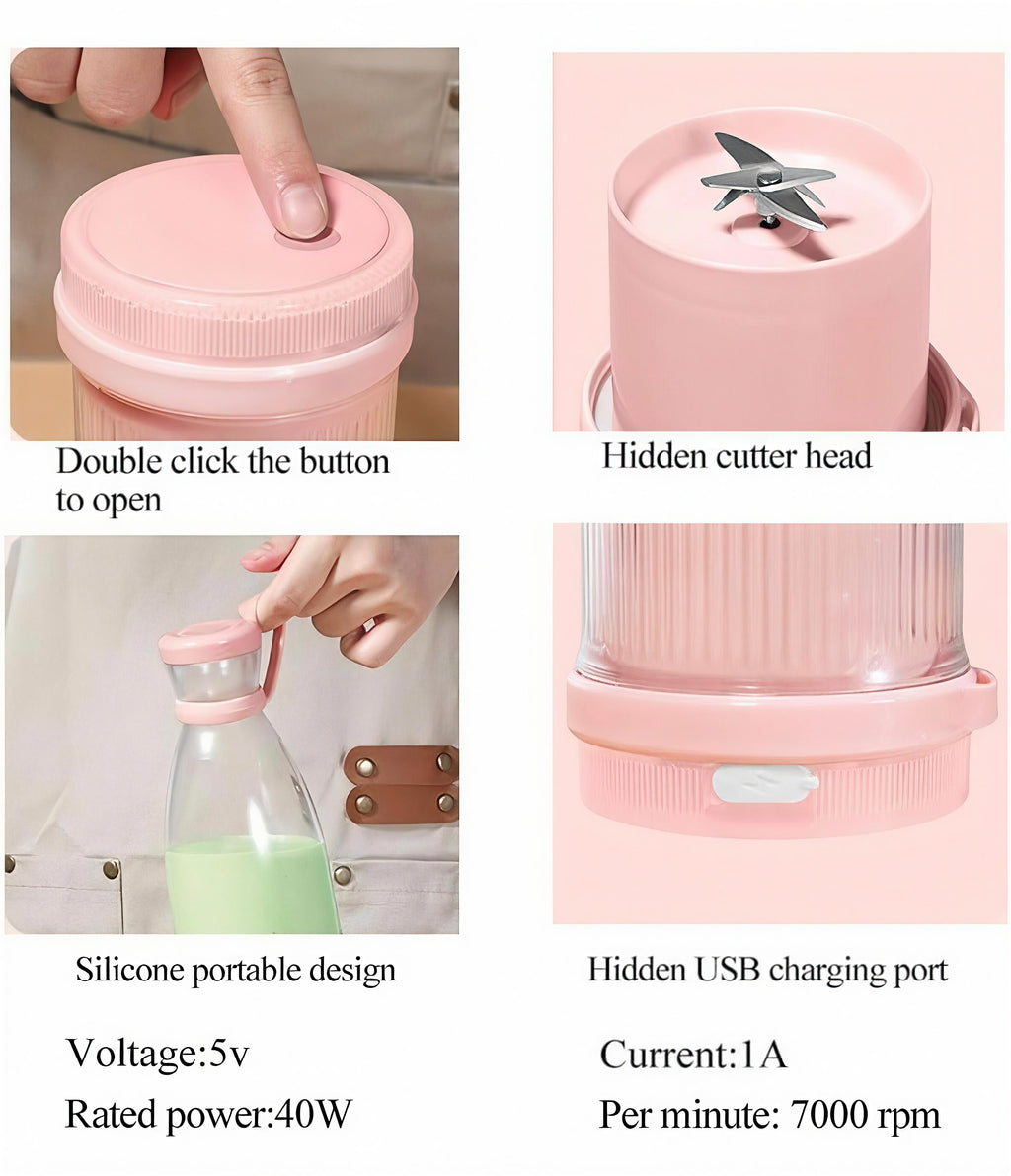 Travel Portable Mini Juice Blender and smoothie maker